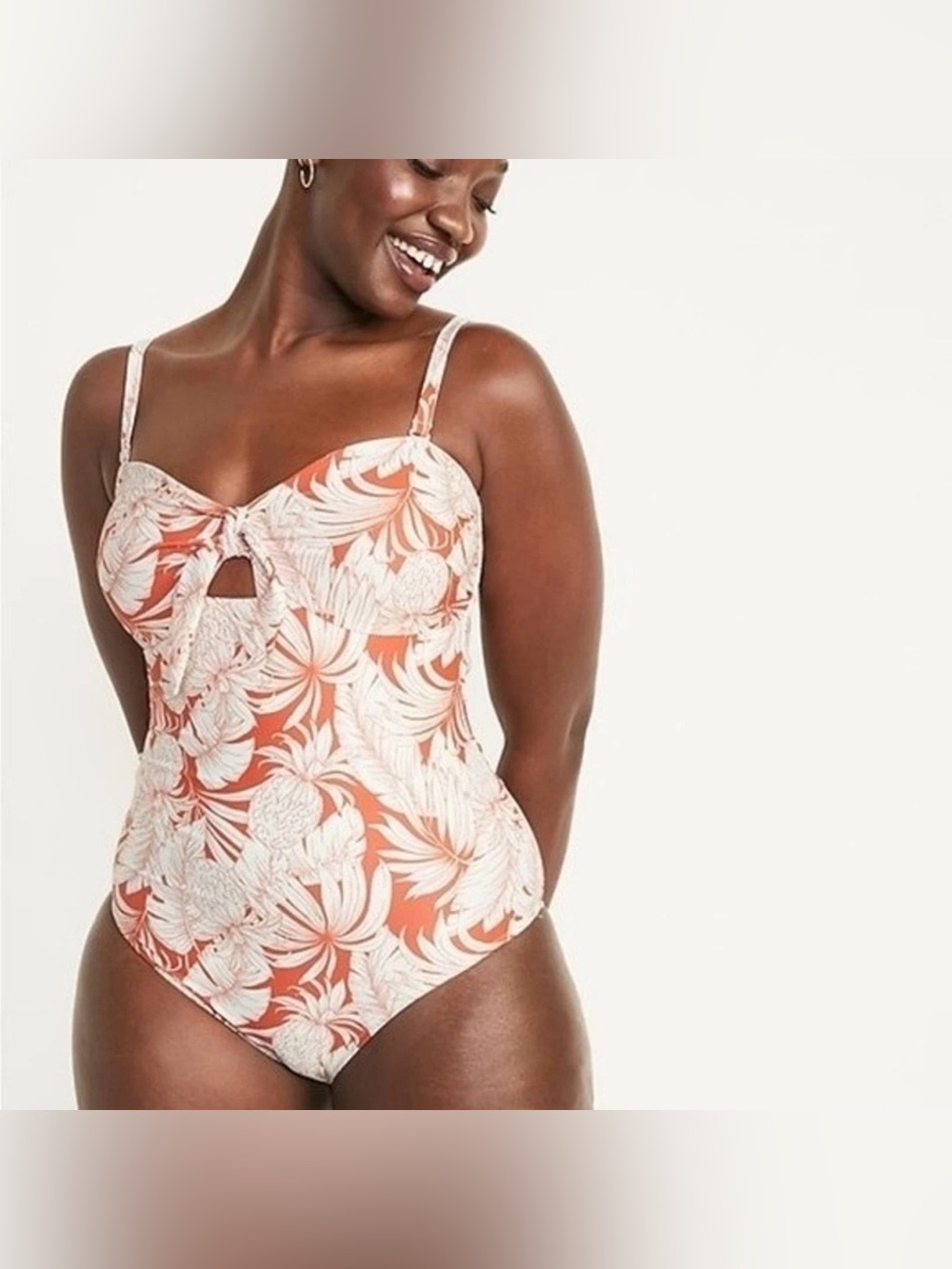 Old Navy Palm One Piece - Picture 1 of 9